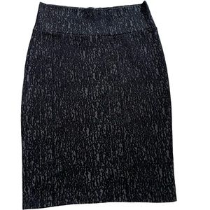Black lace lularoe Cassie